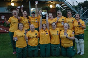 North Down Ladies win the Challenge Cup