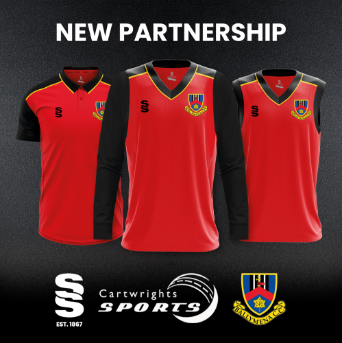 NEW PARTNERSHIP WITH BALLYMENA CC