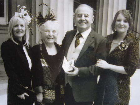 Cecil Walker and family